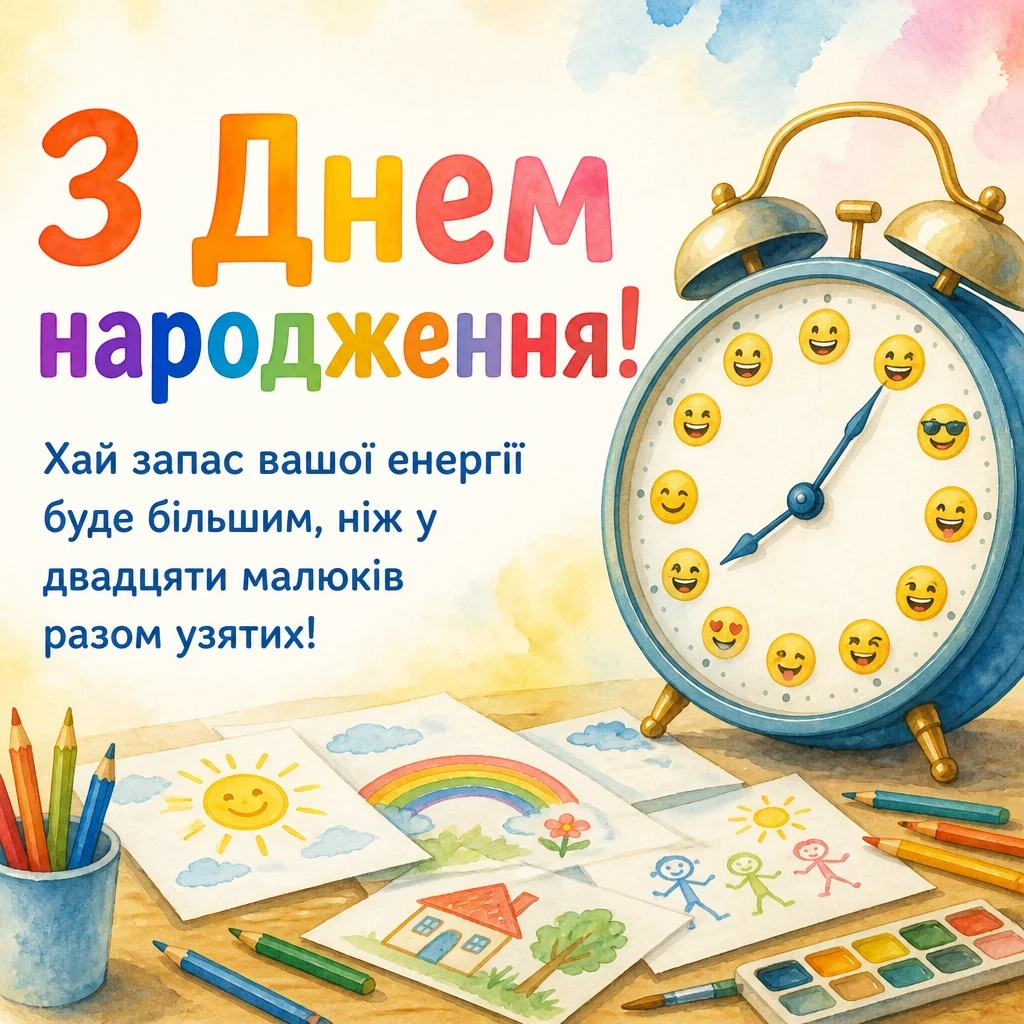 привітання вихователю з днем народження