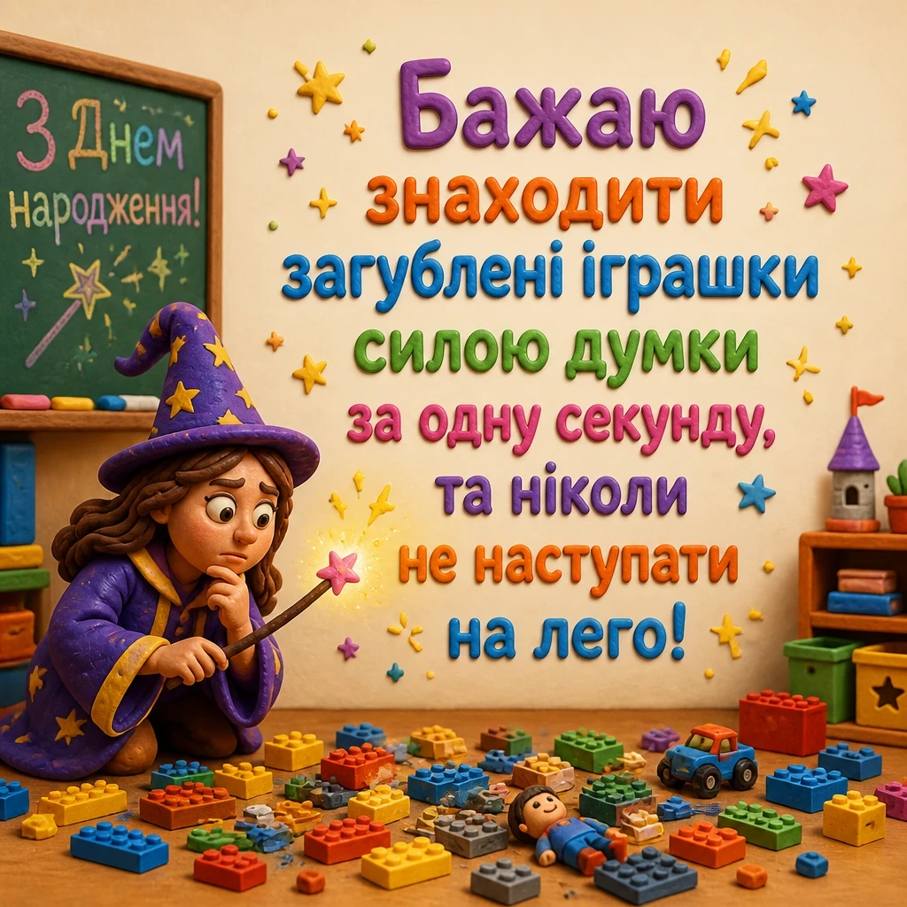 привітання вихователю з днем народження