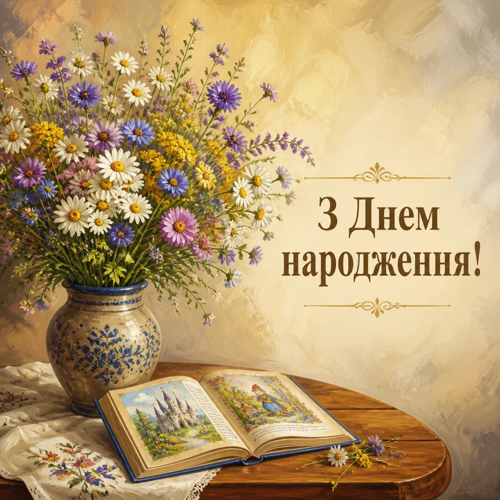привітання вихователю з днем народження
