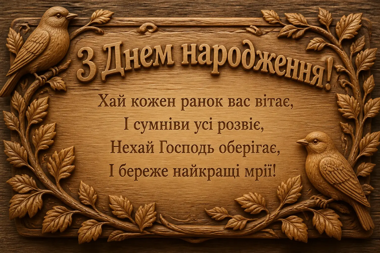 привітання вихователю з днем народження