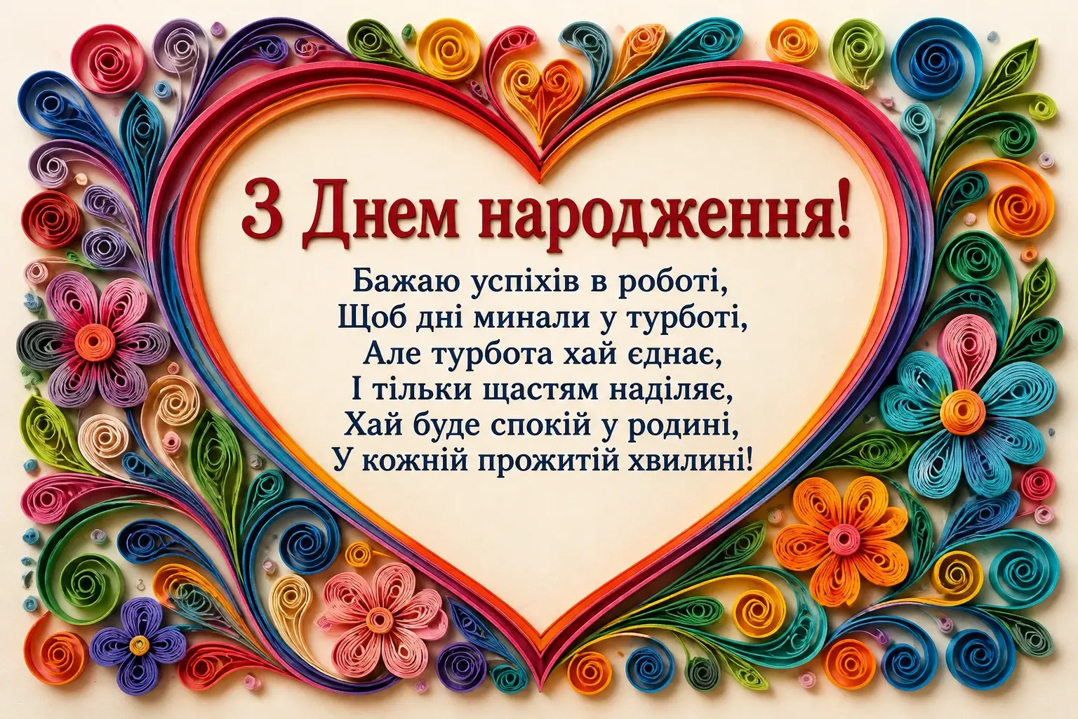 привітання вихователю з днем народження