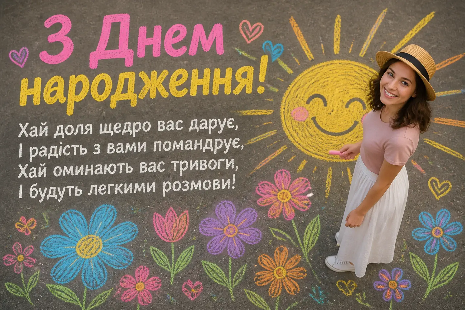 привітання вихователю з днем народження