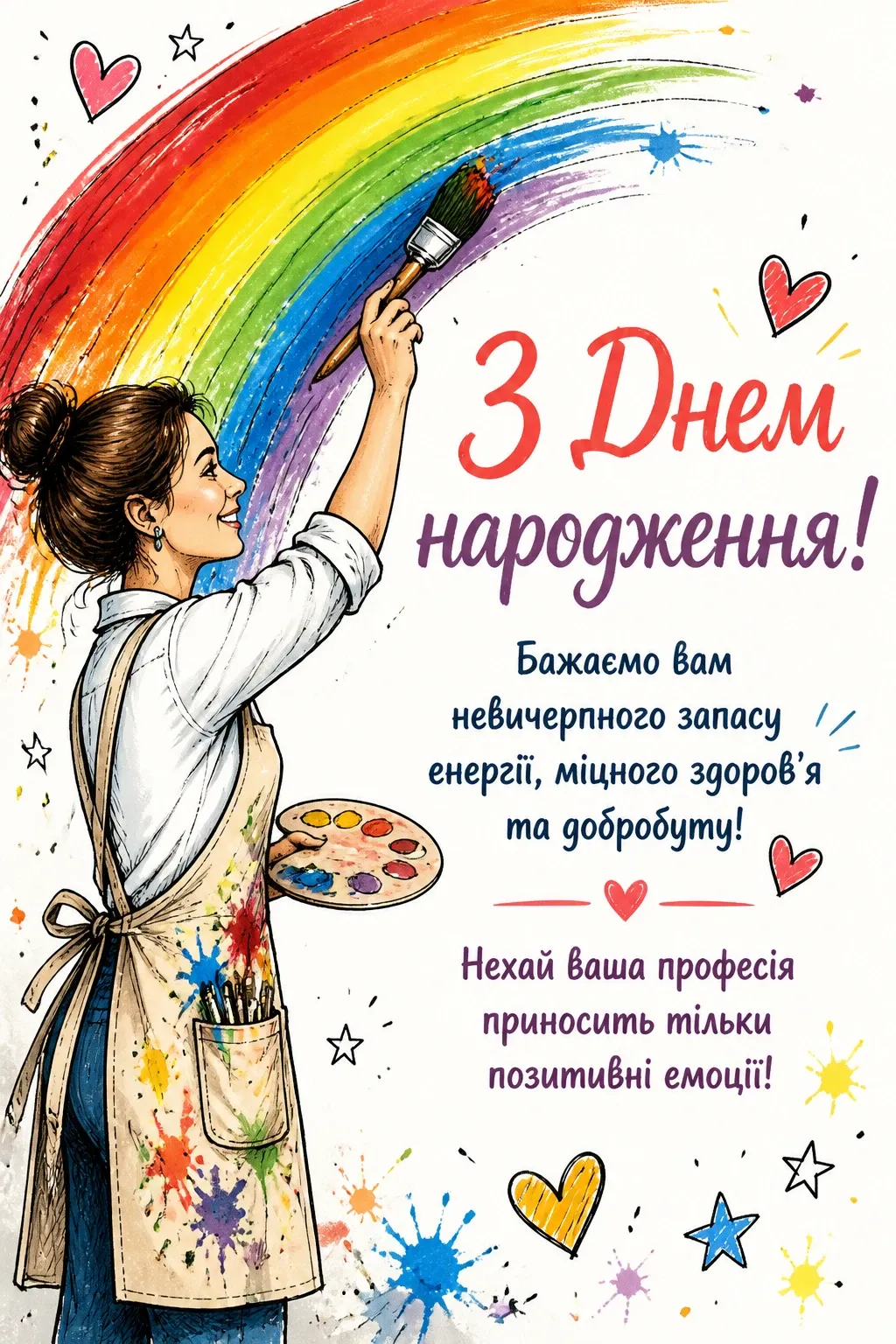 привітання вихователю з днем народження