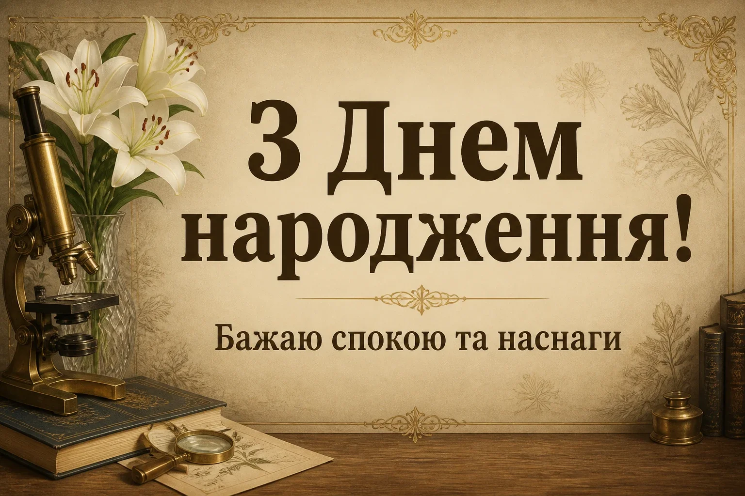привітання лікарю з днем народження