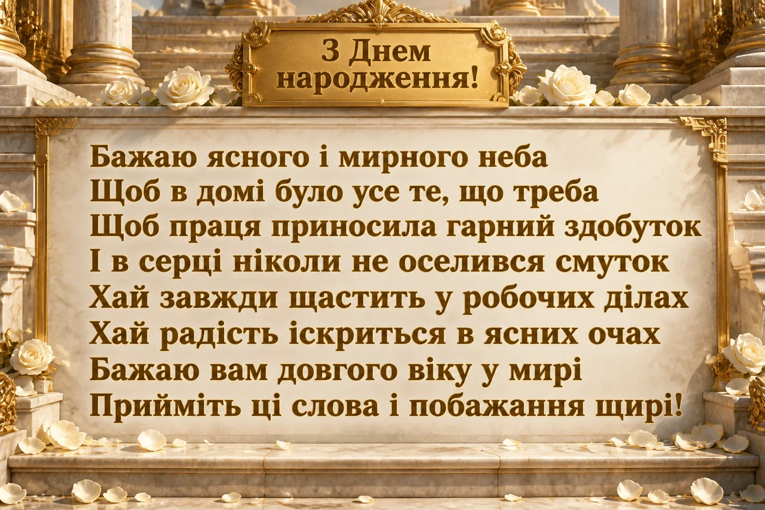 привітання лікарю з днем народження