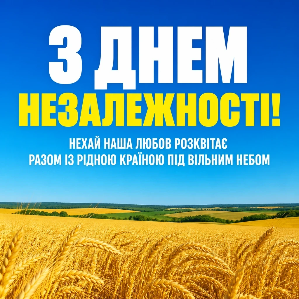 з днем незалежності люба