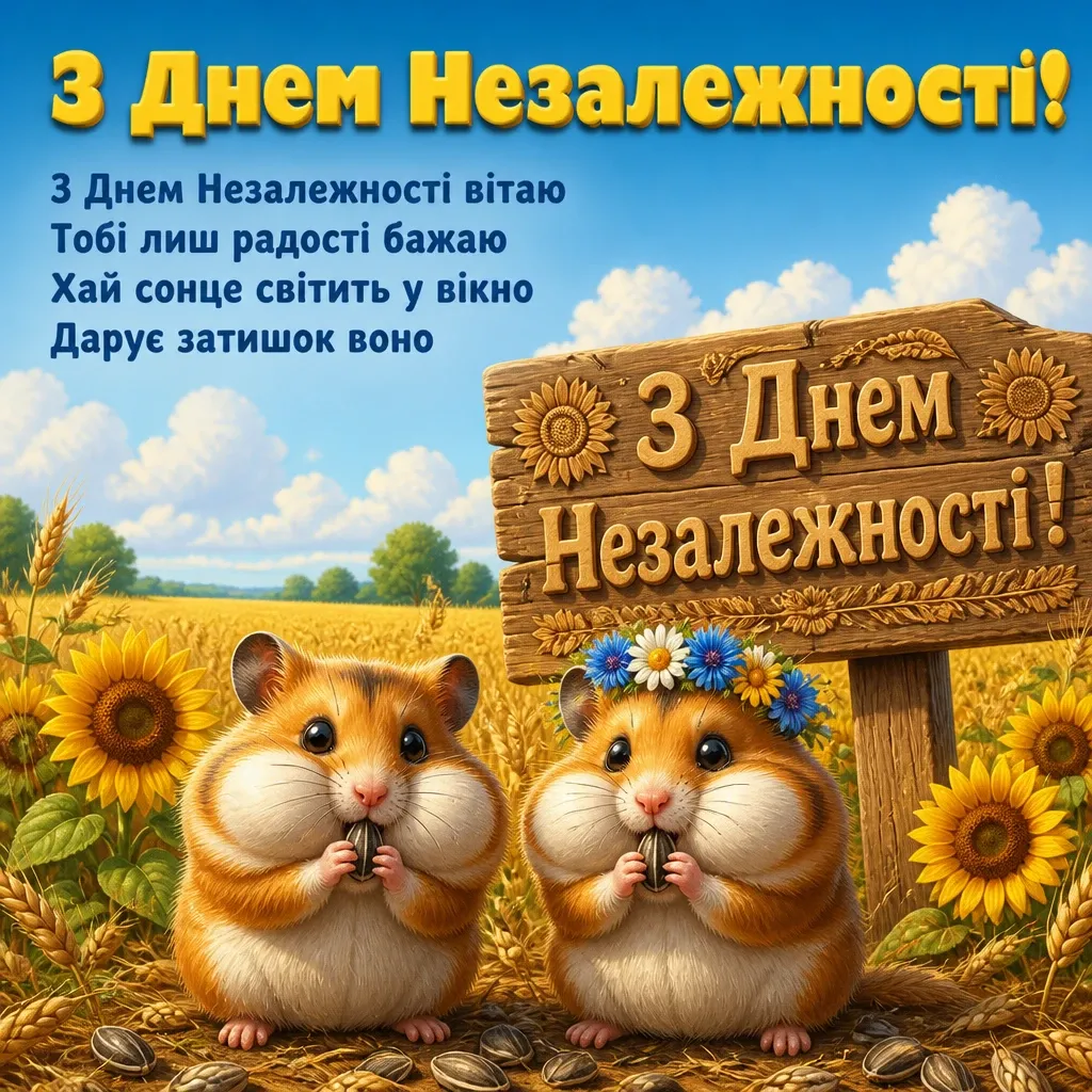 з днем незалежності люба