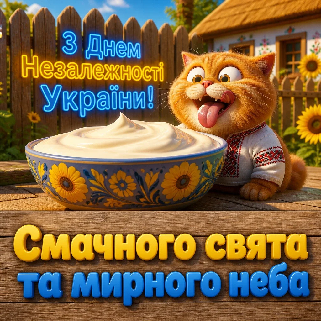 з днем незалежності люба україно