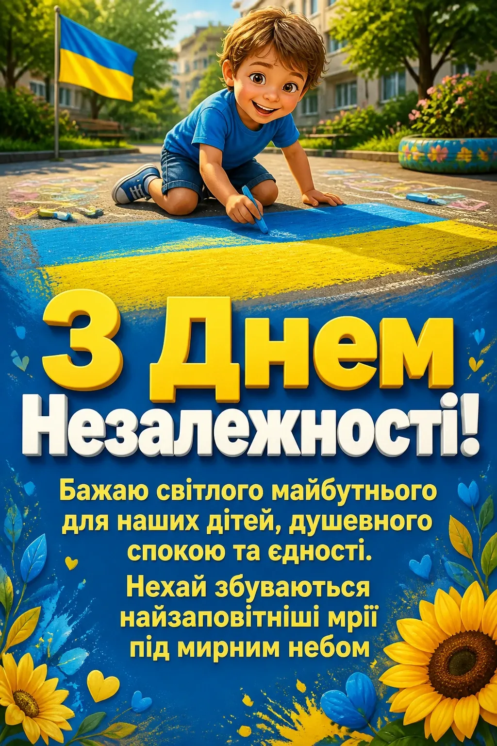 з днем незалежності люба україно