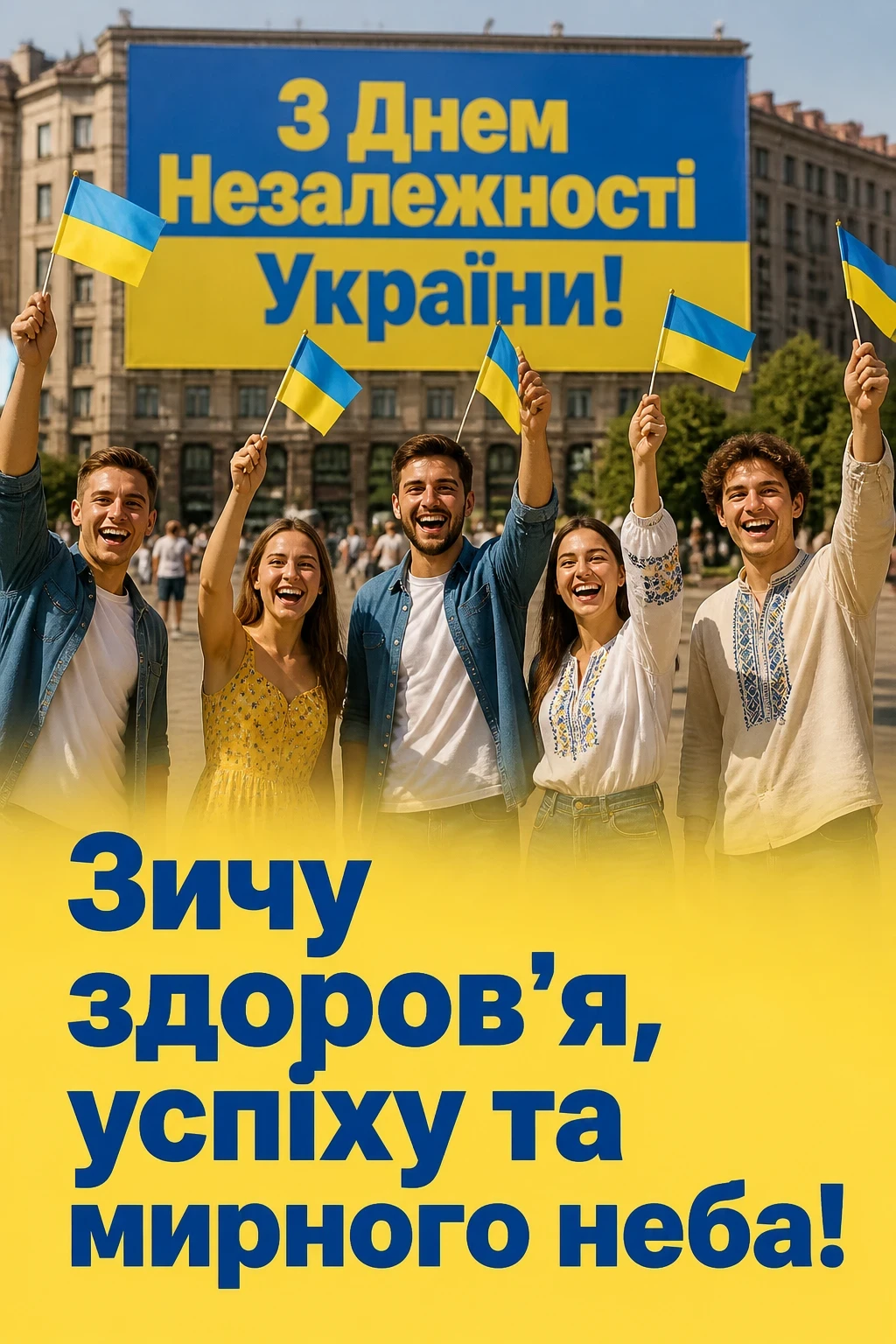 з днем незалежності люба україно