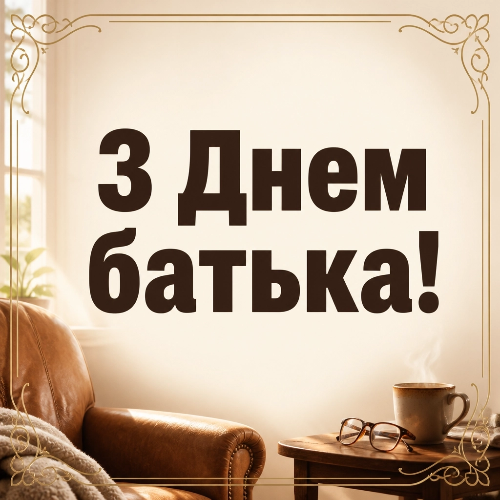 всесвітній день батька: привітання