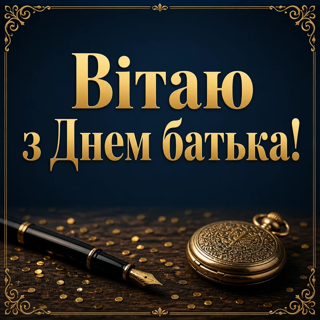 всесвітній день батька: привітання