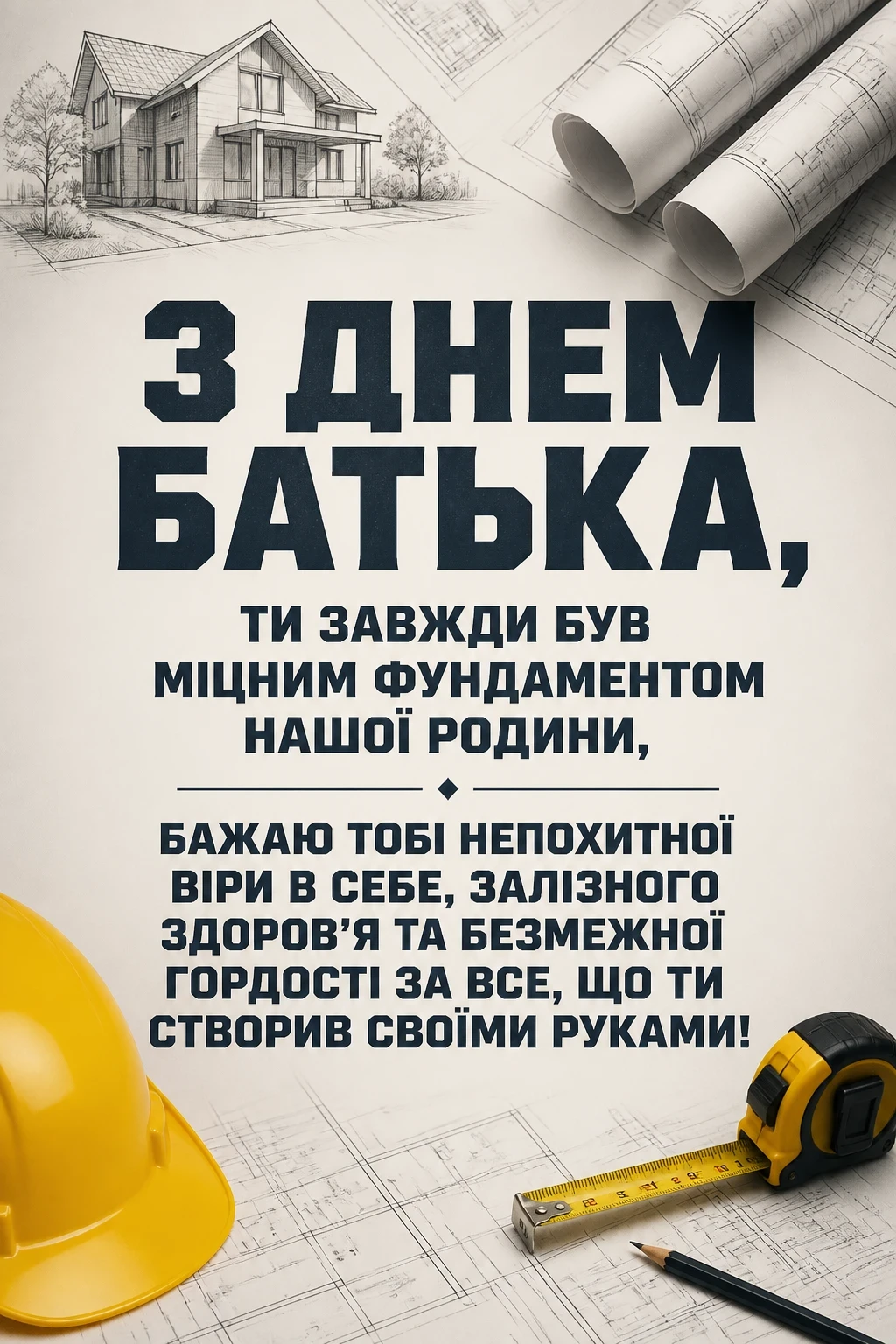 всесвітній день батька: привітання