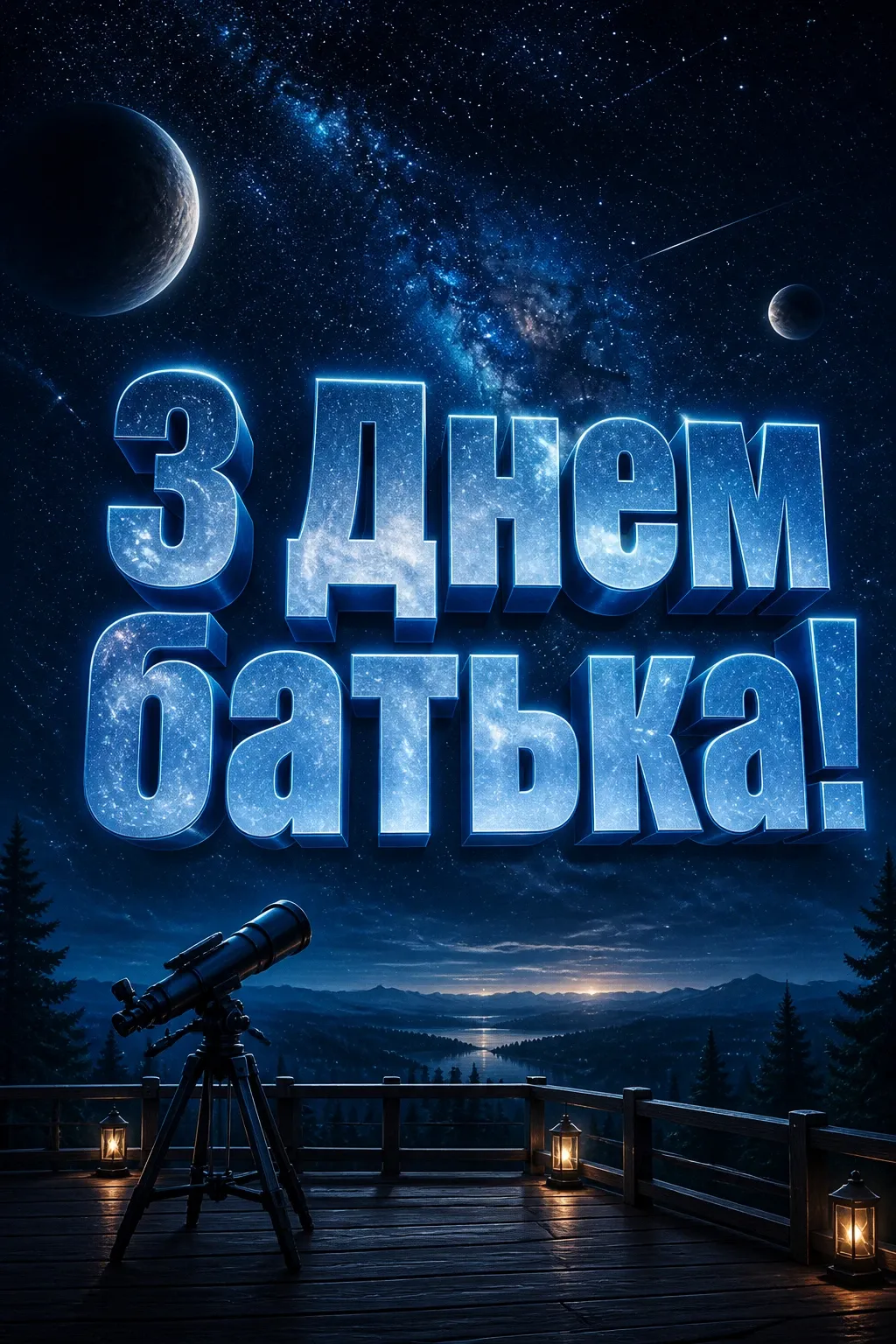 всесвітній день батька: привітання