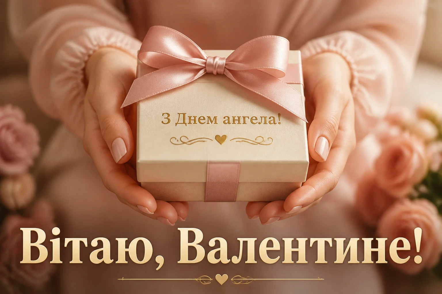 з днем ангела валентин українською