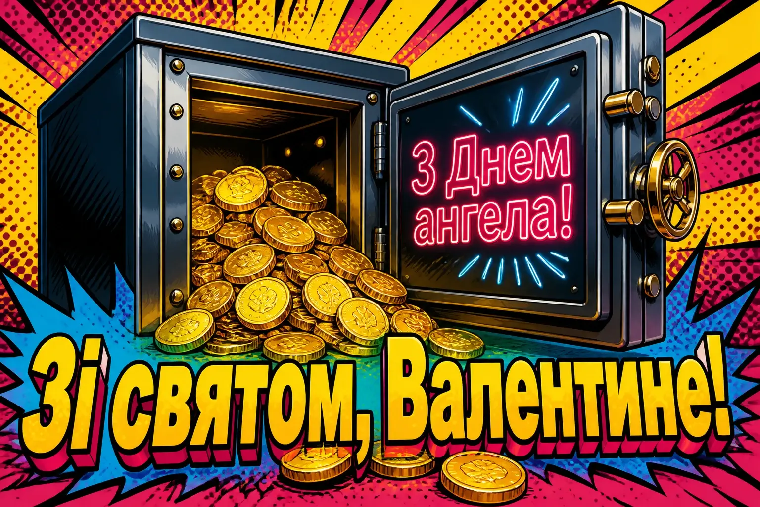 з днем ангела валентин українською