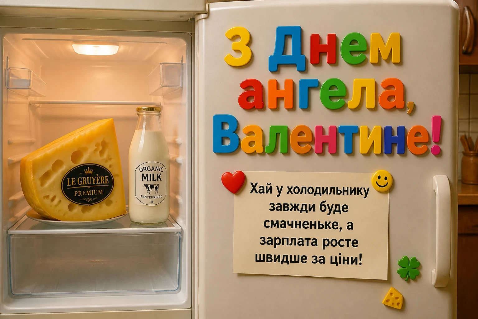 з днем ангела валентин українською