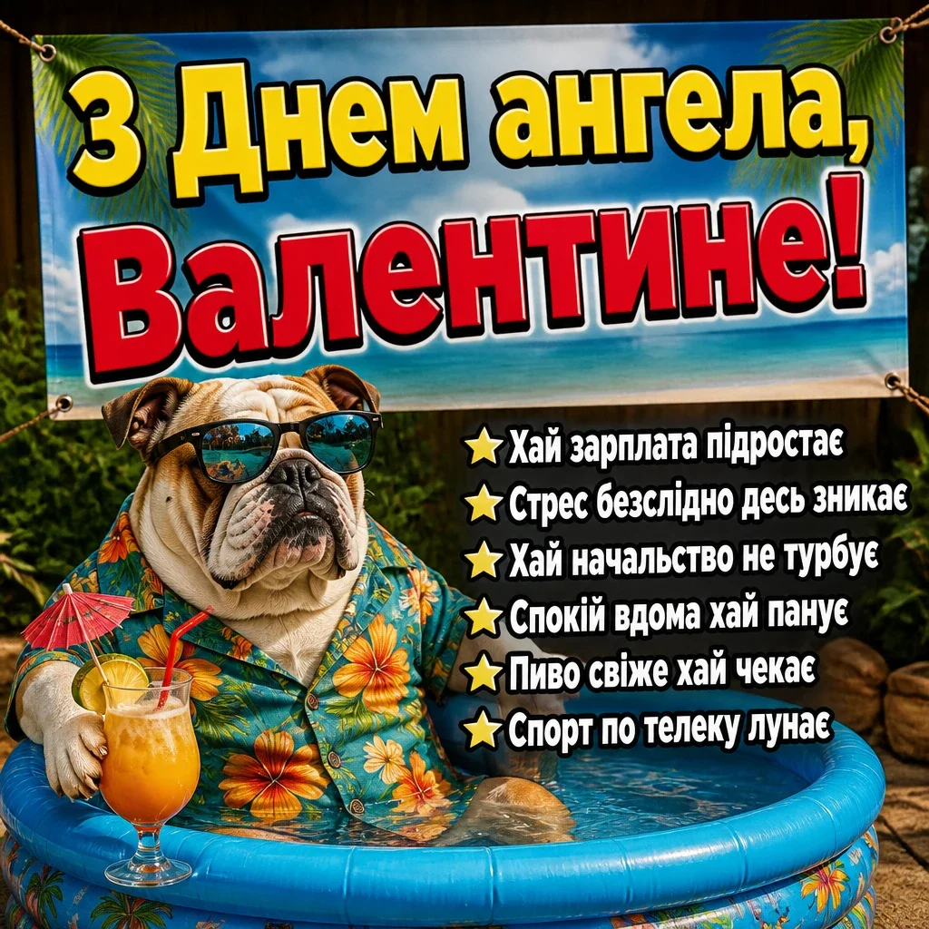 з днем ангела валентин картинки