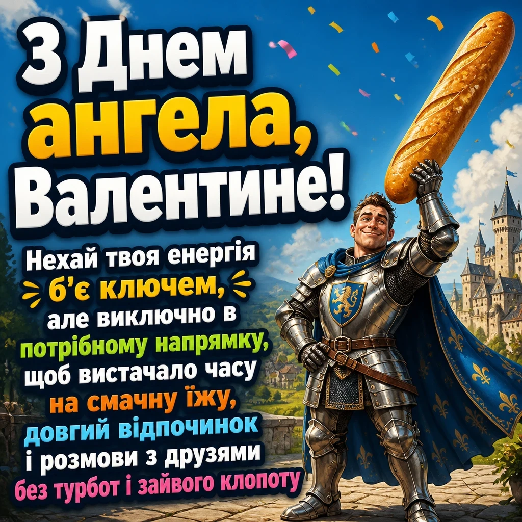 з днем ангела валентин картинки
