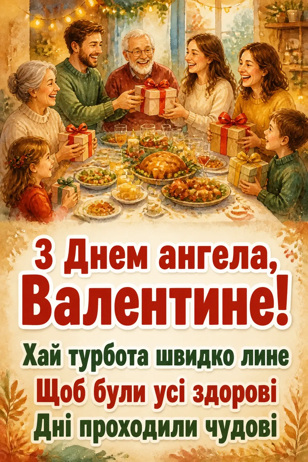 з днем ангела валентин картинки
