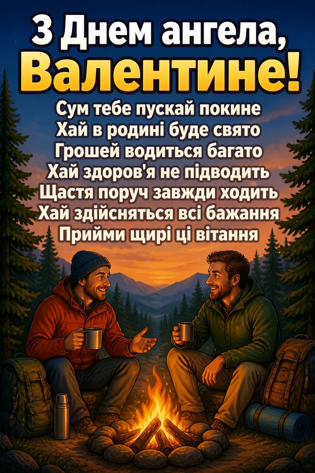 з днем ангела валентин картинки