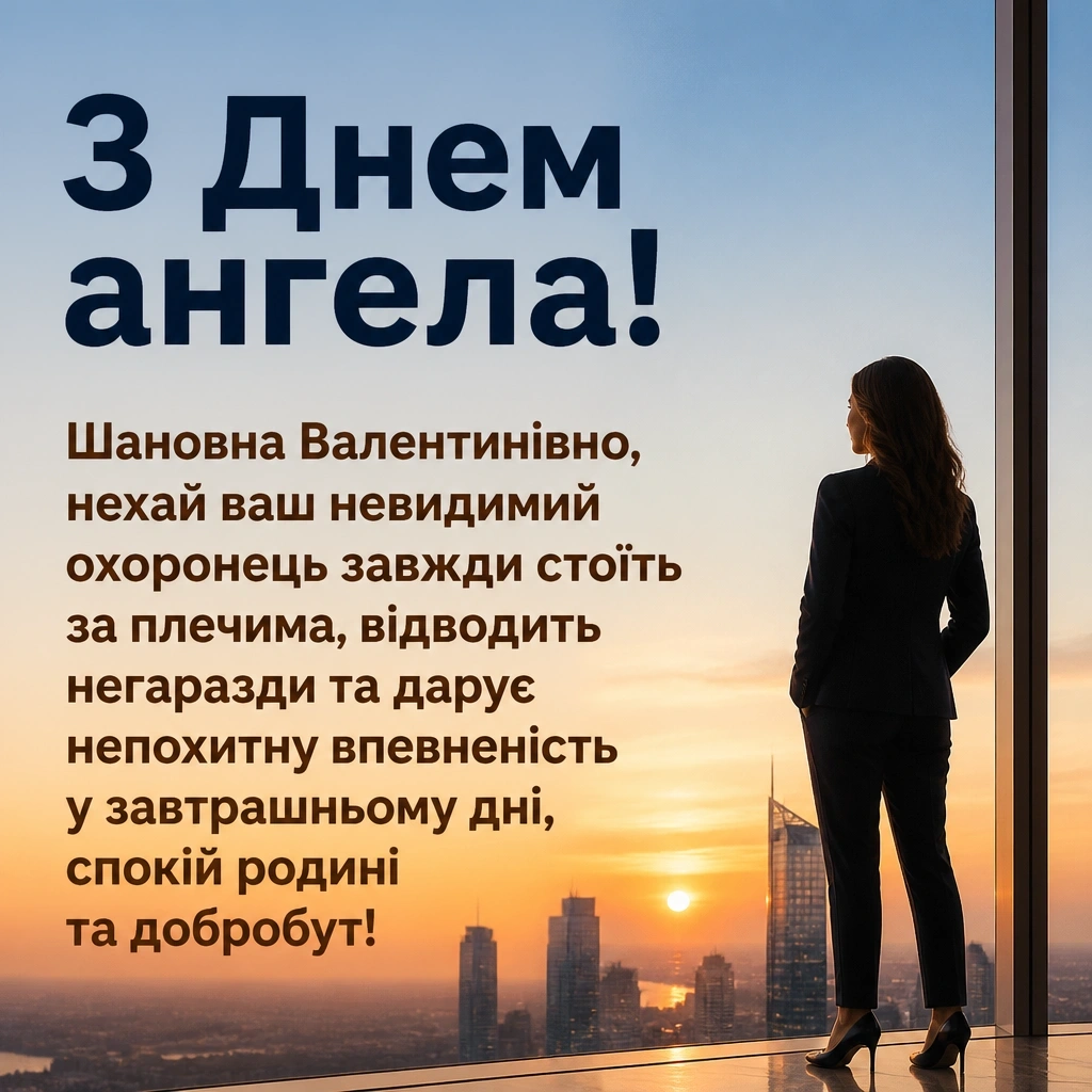 з днем ангела валентинівна