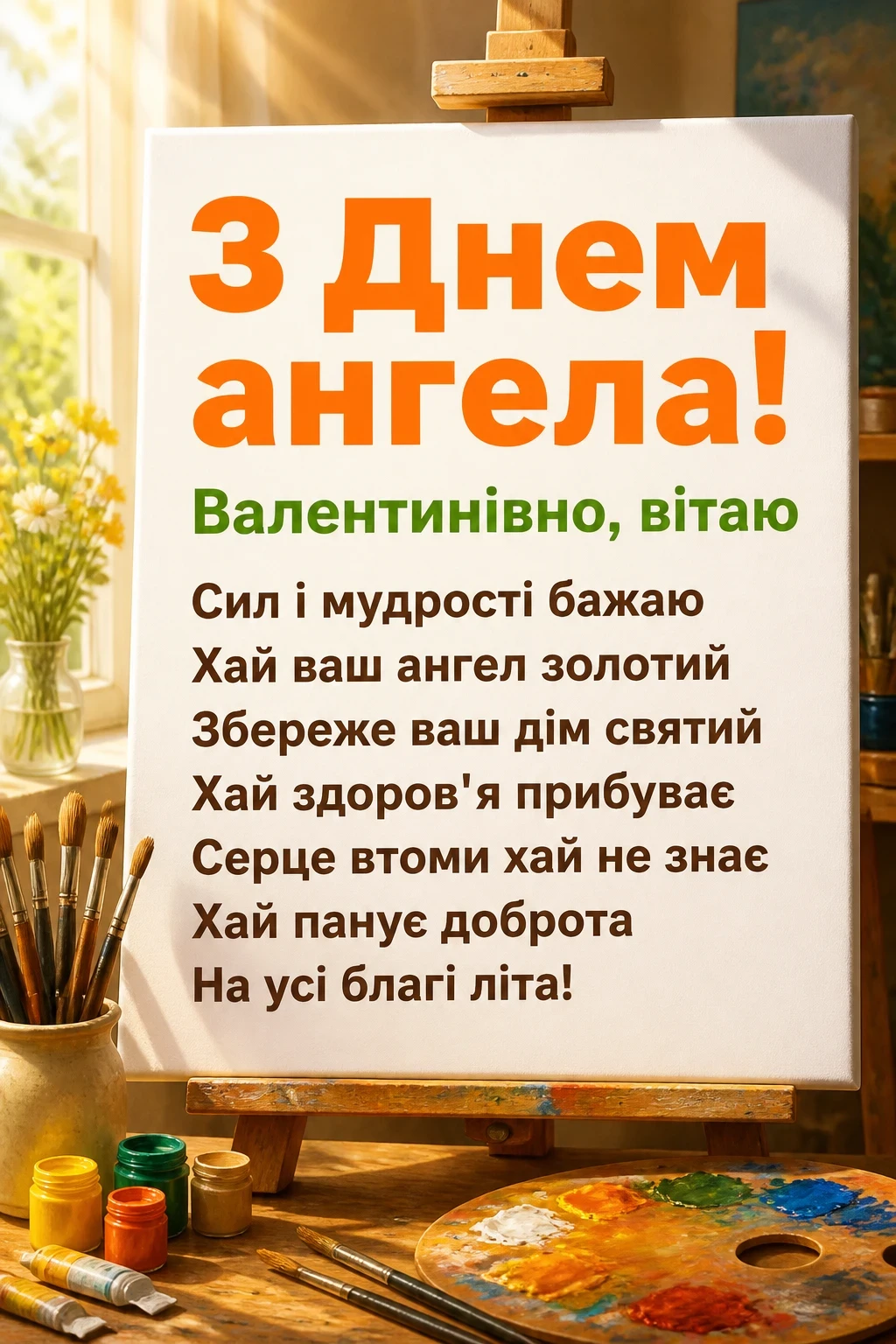 з днем ангела валентинівна