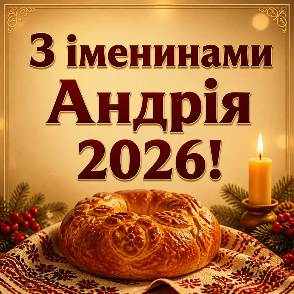 андрія іменини 2026