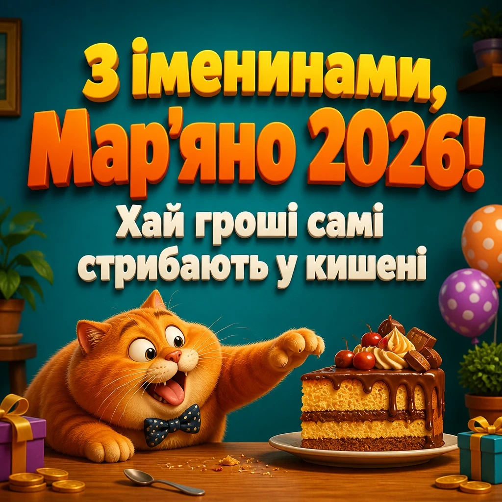 іменини мар'яни 2026