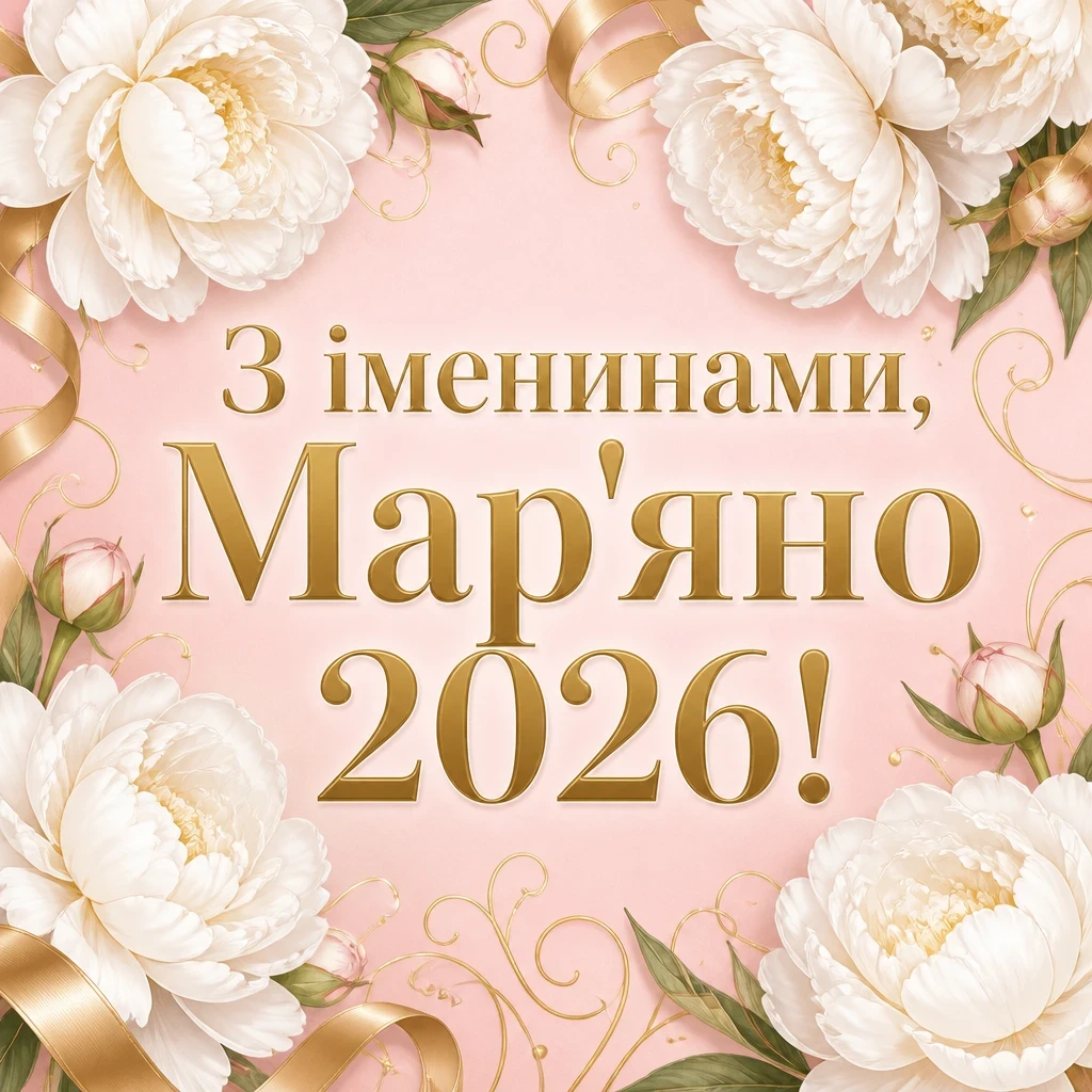 іменини мар'яни 2026