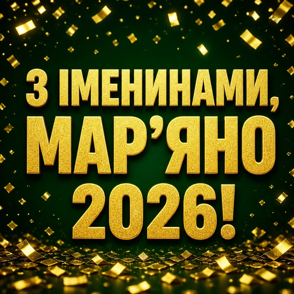 іменини мар'яни 2026