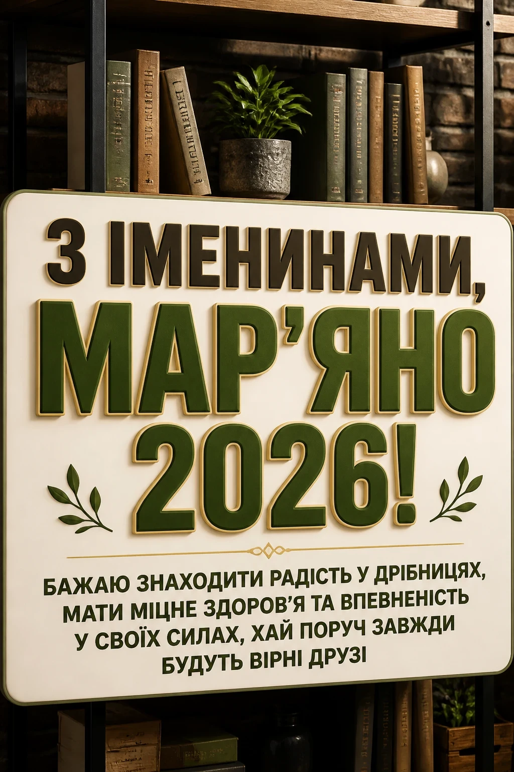 іменини мар'яни 2026