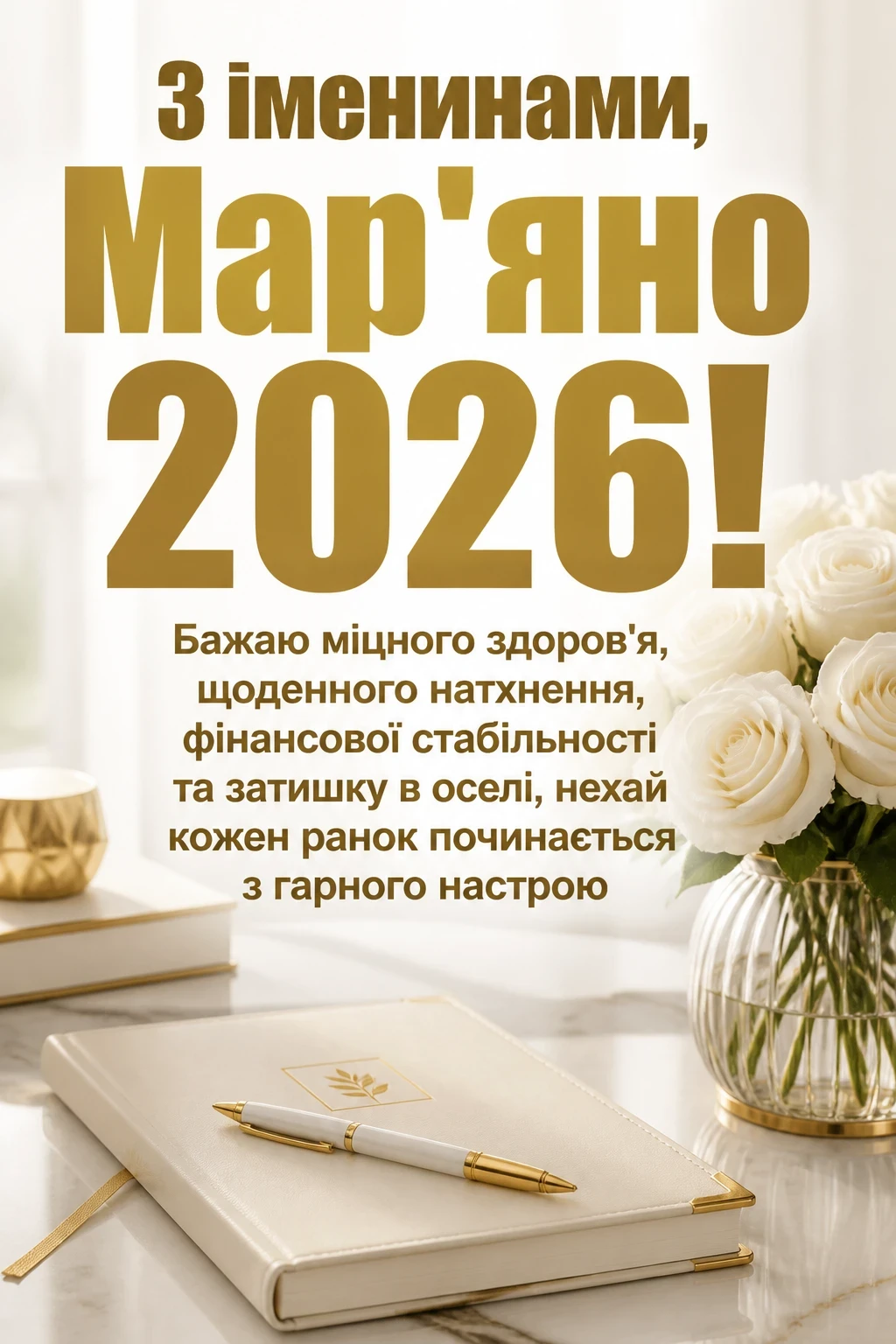 іменини мар'яни 2026