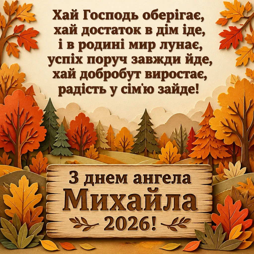 михайла іменини 2026
