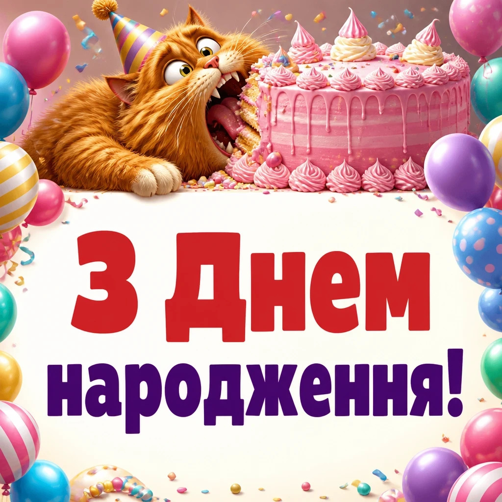 привітання з іменинницею