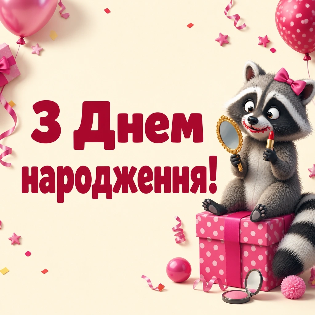 привітання з іменинницею