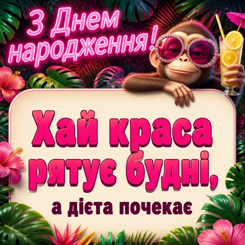 привітання з іменинницею