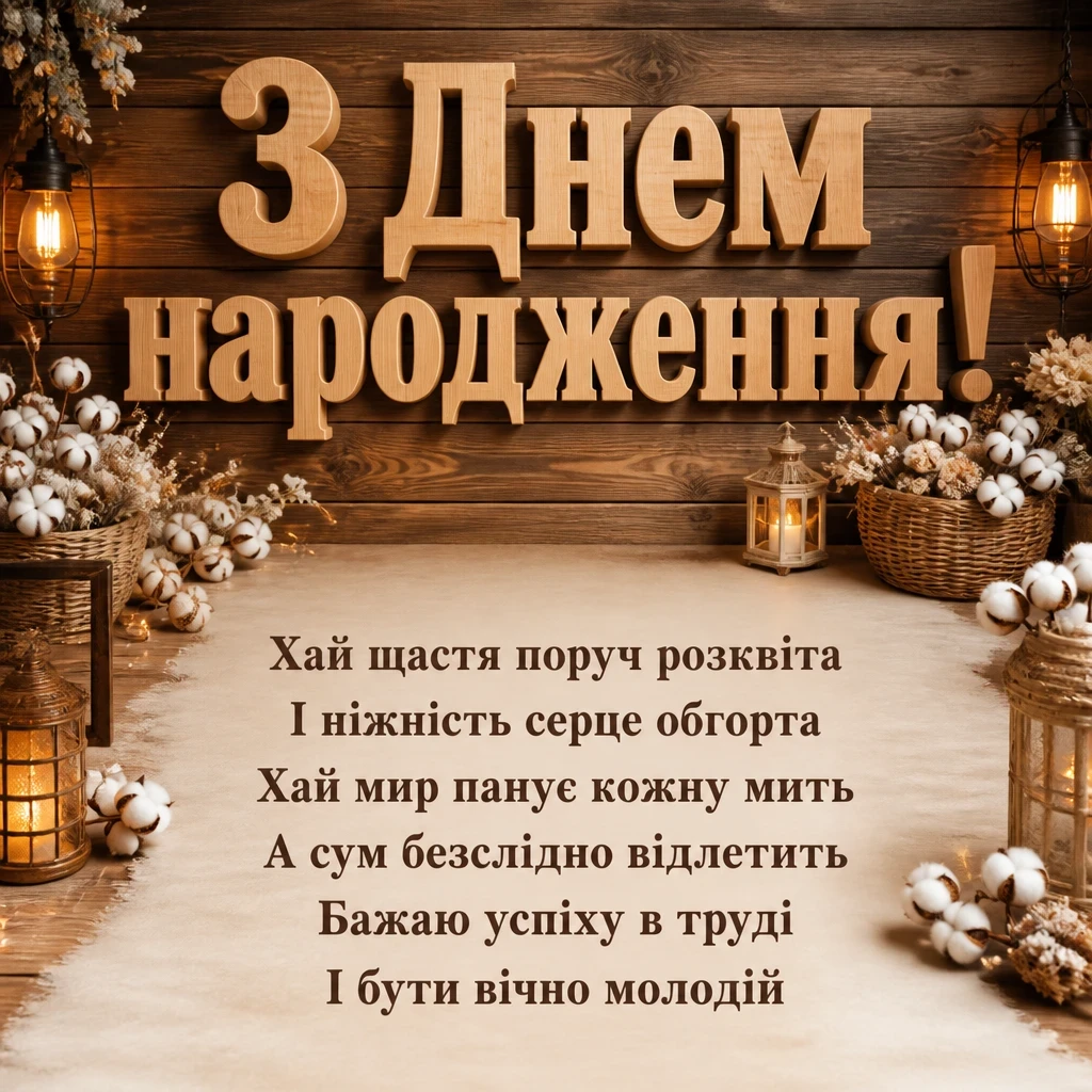 привітання з іменинницею