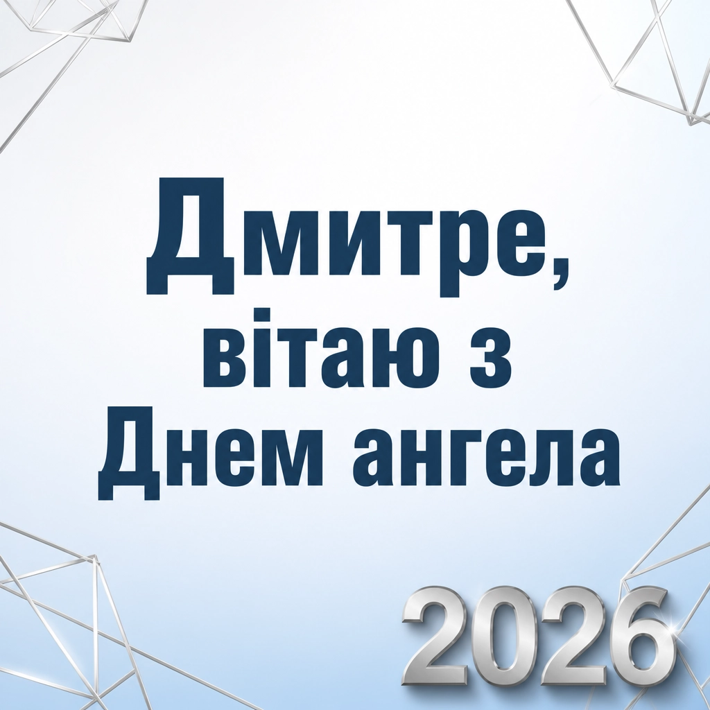 дмитра іменини 2026