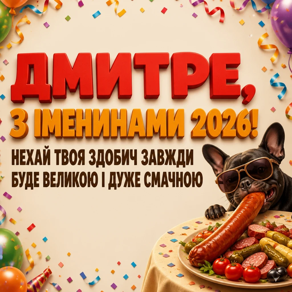 дмитра іменини 2026