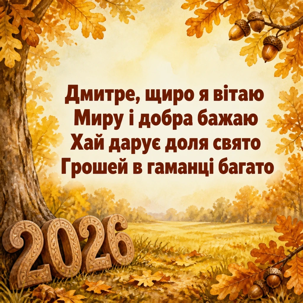 дмитра іменини 2026