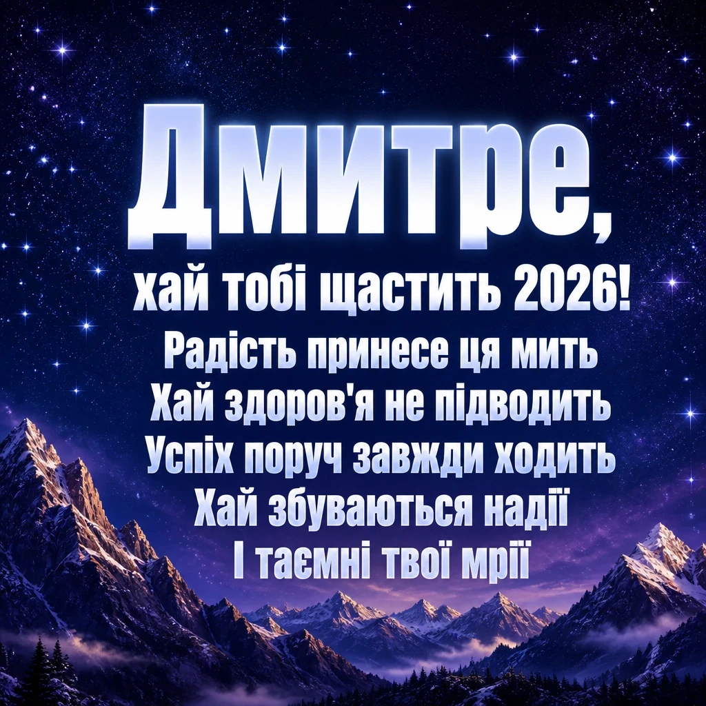 дмитра іменини 2026