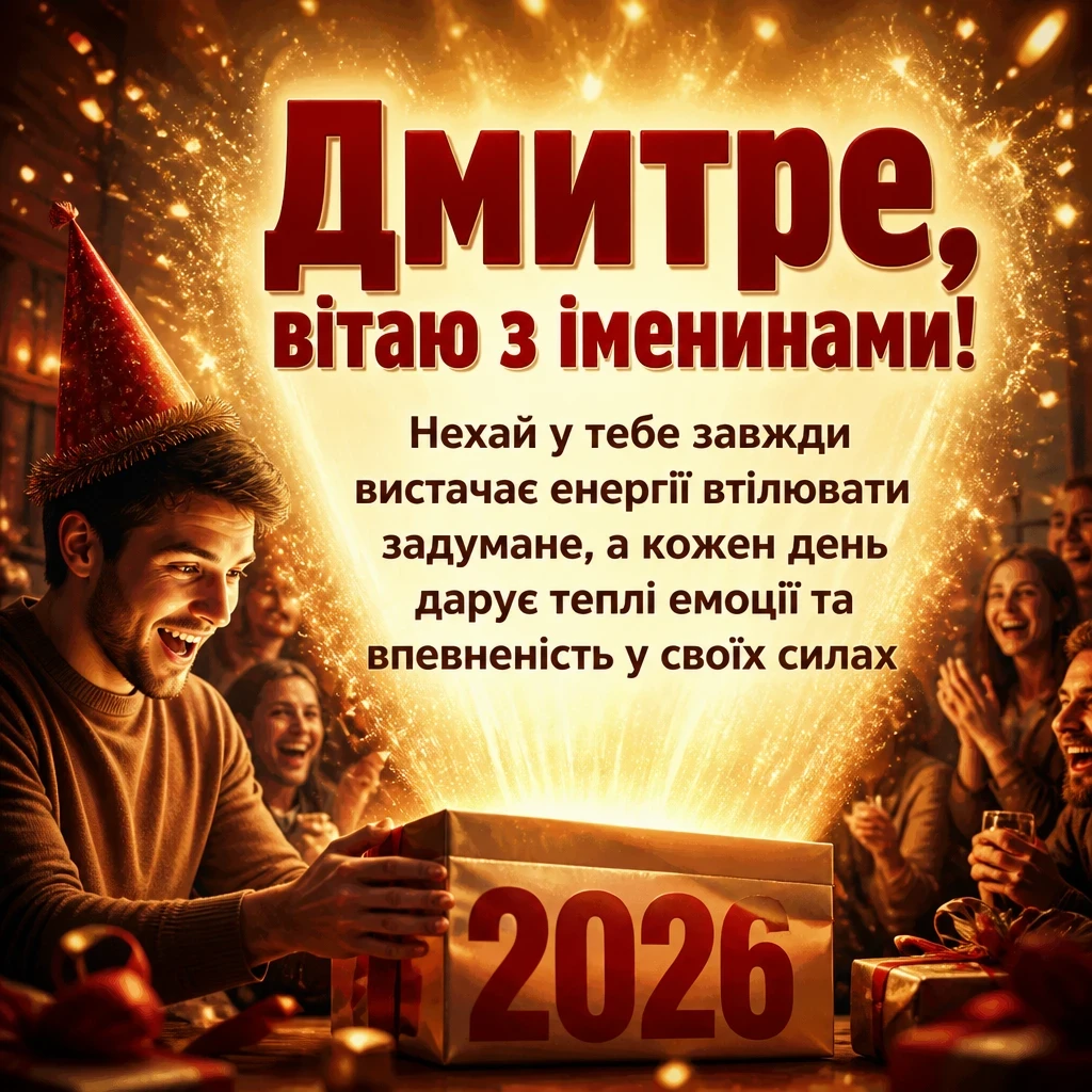 дмитра іменини 2026