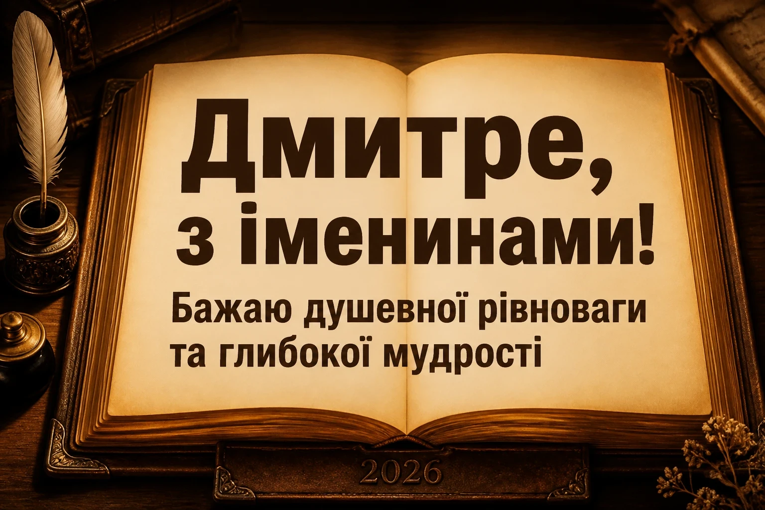 дмитра іменини 2026
