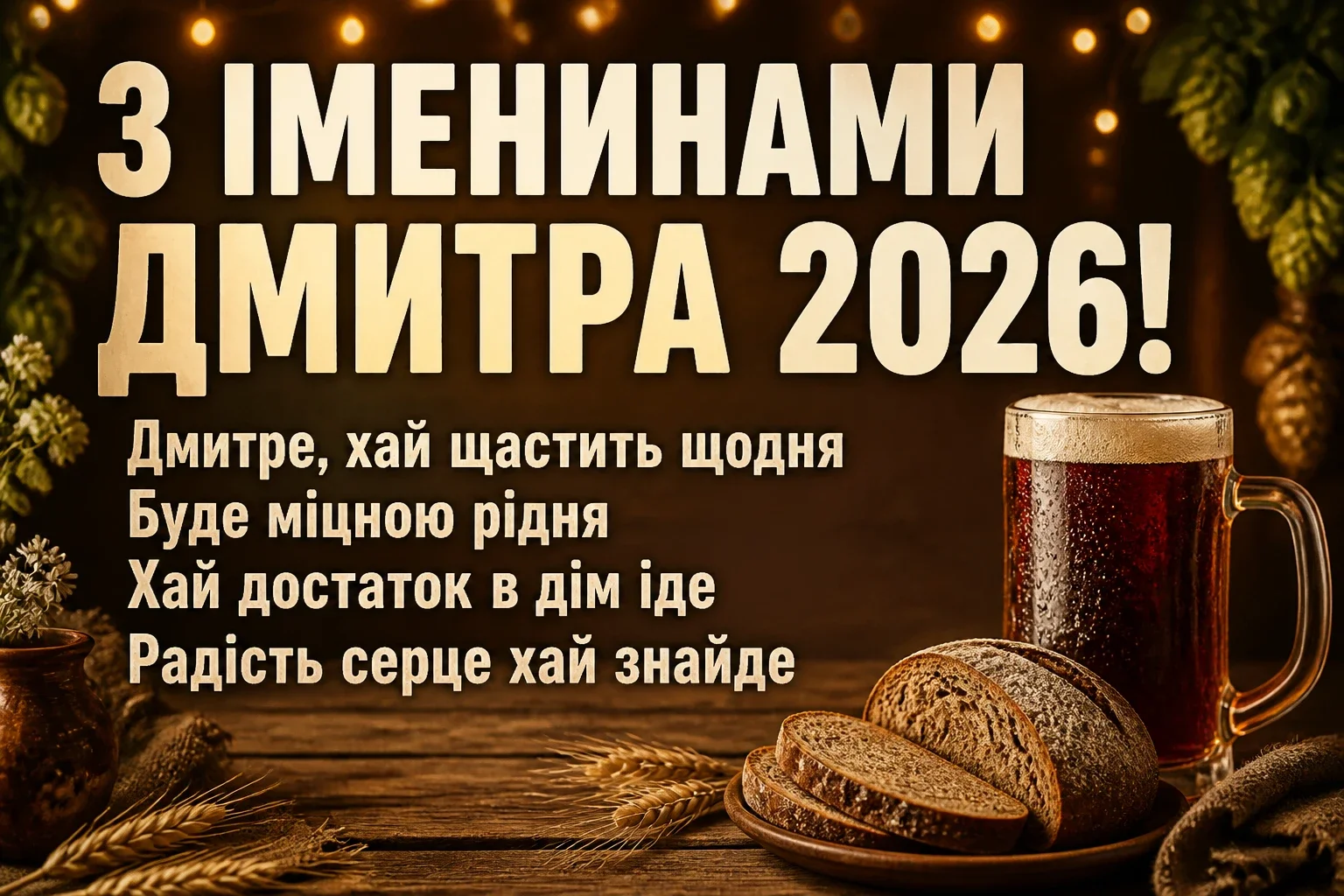 дмитра іменини 2026