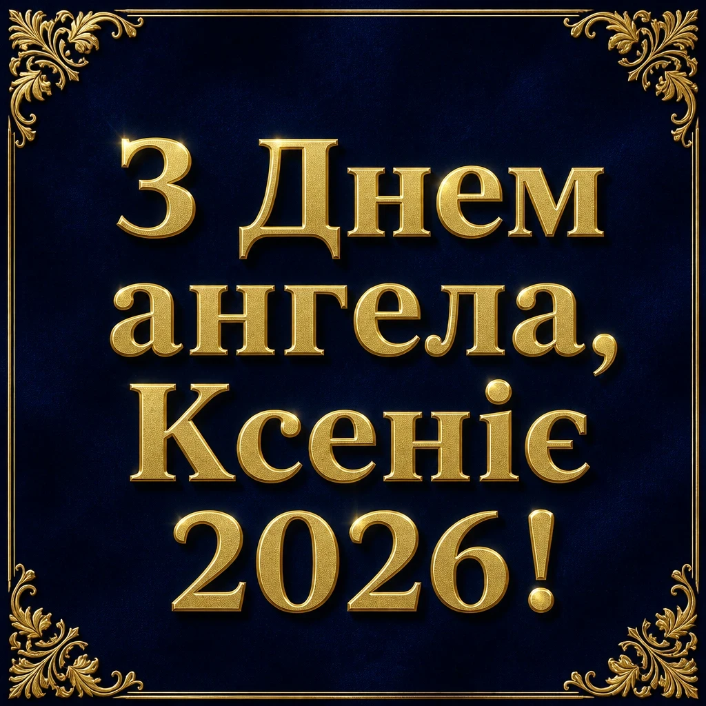 ксенії іменини 2026