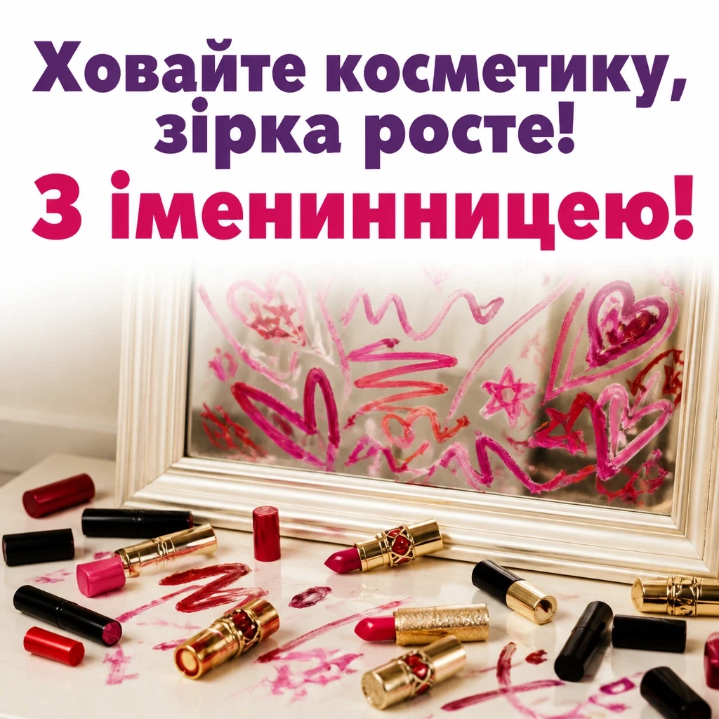 привітання з іменинницею батькам