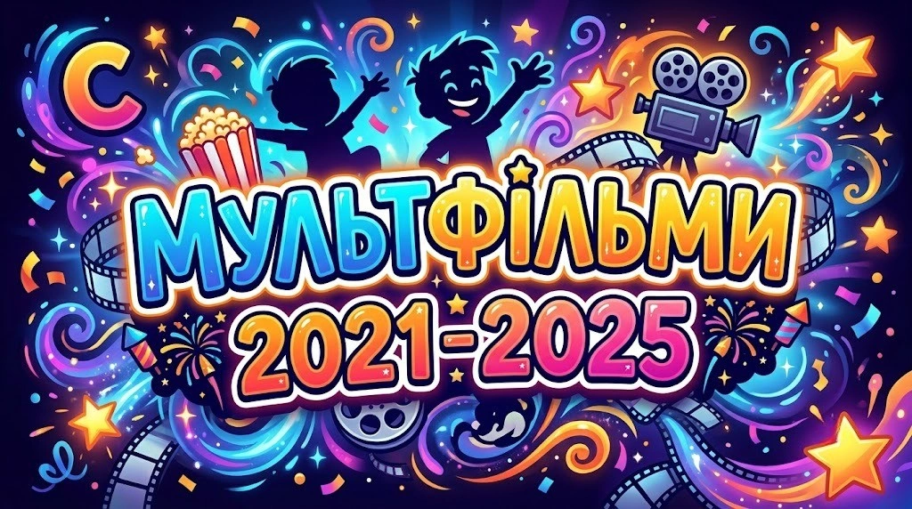Найкращі мультфільми 2021-2025 в одному місці