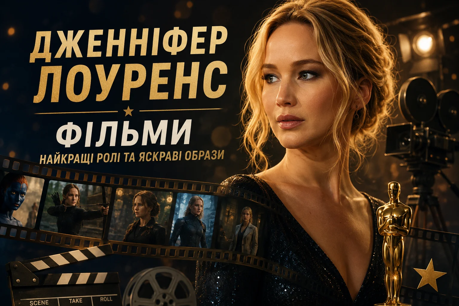Усі фільми Дженніфер Лоренс від 2008 до 2025 року