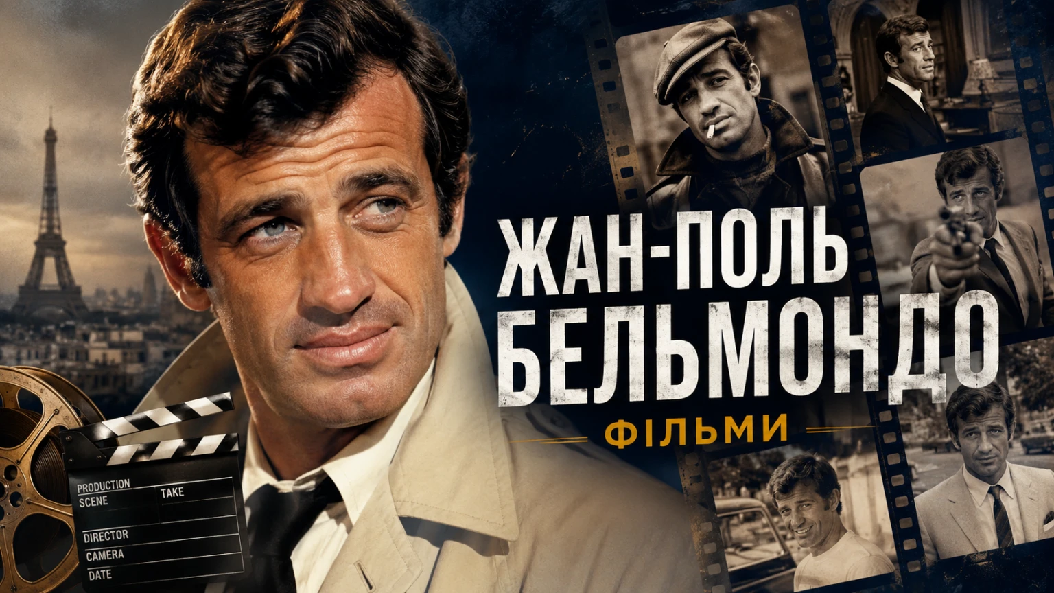 Найкраще кіно французького актора Жан-Поля Бельмондо